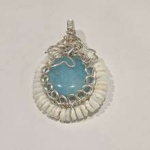 Lucky Ocean Star by Charlene Furukawa©2026, Wire Shaping, Wire Wrapping, Wire Bail, Wire Bezel, Wire Shaping Class Henderson Nevada, Wire Shaping Class Henderson Nevada, Wire Bail Henderson Nevada, Wire Bezel Henderson Nevada, Wire Shaping Class Las Vegas