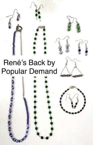 Rene’s BBPD by Rene' Despres©2023 Necklace or bracelet, stringing beads, attaching a Clasp, using crimps and jump Rings