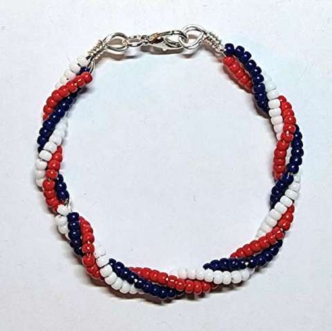 Fireworks Bracelet by Rene' Despres©2026 All Right Reserved Bead class, Bracelet class Henderson, NV Las Vegas, NV