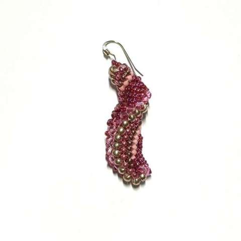 Stitch Club Class – Dutch Spiral by Lori Ahlin©2024, Peyote Stitch Class, Seed Beads, Beaded Earrings, Duracoat seed beads, Miyuki beads, Beaded earring class, Dutch Spiral Class, Spiral Peyote class, Bead Class Henderson Nevada, Bead Class Las Vegas