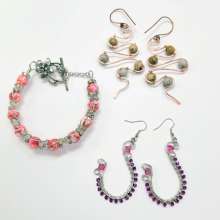 Basic Wire Skills by Charlene Furukawa©2025, All Rights Reserved taught at Bead Jungle, Henderson NV Basic Wire Skills by Charlene Furukawa©2025, Wire, Wire Weaving, Wire Wrapping, Wire Class, Wire Weaving Class Henderson Nevada, Wire Weaving Las Vegas