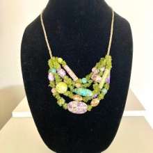 Multi Strand Kumihimo Necklace by Cindy Johnson ©2026, an original design by Cindy Johnson. All rights reserved Multi Strand Kumihimo Necklace by Cindy Johnson ©2026, 8 strand Kumihimo Braid Class, Kumihimo necklace, Kumihimo Class, Japanese braiding,