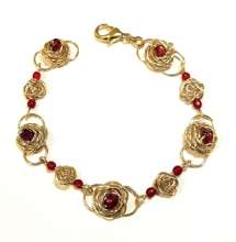 Rosey Rosettes by Charlene Furukawa©2025, All Rights Reserved taught at Bead Jungle, Henderson NV Rosey Rosettes by Charlene Furukawa©2025, Wire, Wire Twisting, Wire Shaping, Wire Class, Wire Looping, Wire Twisting Class Henderson Nevada, Wire Twisting Las Vegas