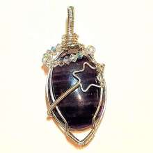 Stellar Night by Charlene Furukawa©2026, Wire Coiling, Wire Shaping, Wire Wrapping, Wire Coiling Class Henderson Nevada, Wire Shaping Class Henderson Nevada, Wire Wrapping Class Henderson Nevada, Wire Shaping Class Las Vegas, Wire Coiling Class Las Vegas,